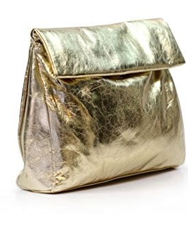 Stunning-Metallic-Designer-Soft-Leather-Roll-Top-Clutch-Bag-Gold-Grey-Metallic-Gold-0