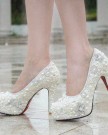 Stunning-Pearl-Covered-Platform-45-Inches-High-Heels-Wedding-Party-Shoes-UK-NEXT-DAY-DELIVERY-Silver-UK7-0-1