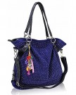 Stylish-Womens-Ladies-Celebrity-Handbag-Diamante-Tote-Shoulder-Handbag-Blue-TI8001-0