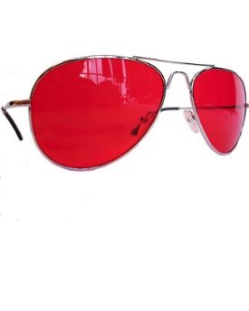 Sunglasses-Aviator-Shades-Red-Tint-Hipster-Cool-0