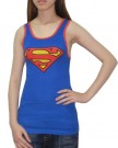 Superwoman-Womens-Crew-Neck-Slim-Fit-Sleeveless-Shirt-Tank-Top-S-Blue-0-0