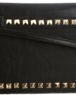 SwankySwans-Womens-Metal-Stud-Detail-Clutch-Bag-14-1377-Black-0
