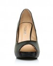 TIA-Black-PU-Leather-Stiletto-High-Heel-Platform-Peep-Toe-Shoes-Size-UK-4-EU-37-0-3