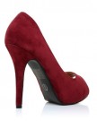 TIA-Burgundy-Faux-Suede-Stiletto-High-Heel-Platform-Peep-Toe-Shoes-Size-UK-6-EU-39-0-1