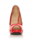 TIA-Red-Patent-PU-Leather-Stiletto-High-Heel-Platform-Peep-Toe-Shoes-Size-UK-3-EU-36-0-3