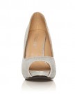 TIA-Silver-Glitter-Stiletto-High-Heel-Platform-Peep-Toe-Shoes-Size-UK-5-EU-38-0-3