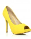 TIA-Yellow-Faux-Suede-Stiletto-High-Heel-Platform-Peep-Toe-Shoes-Size-UK-3-EU-36-0-0