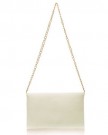 Thinkbay-Womens-ladies-Envelope-Clutch-Chain-Purse-Carry-bag-Handbag-Shoulder-Bag-briefcase-sweet-Sugar-10-Color-Beige-0-0