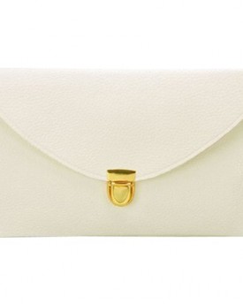 Thinkbay-Womens-ladies-Envelope-Clutch-Chain-Purse-Carry-bag-Handbag-Shoulder-Bag-briefcase-sweet-Sugar-10-Color-Beige-0