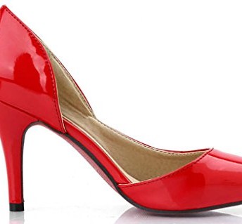 Threes-2014-Womens-New-Pointed-Toe-Mid-Heels-Fashion-Pump-Heels-6-red-0