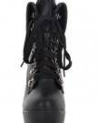 Threes-Ladies-High-Heel-Ankle-Boots-Lace-Up-Platform-Party-Boots-6-black-0-1