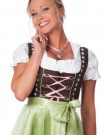 Trachtenjager-Mini-Dirndl-3-Piece-Sizeeen-Pink-With-Matching-Blouse-And-Skirt-Size-44-0