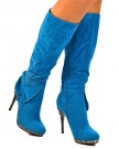 Turquoise-Blue-Rhinestone-Embellished-Butterfly-Stiletto-Heel-Knee-High-Boots-0-3
