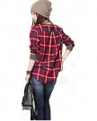 UK-10-12-Womens-Plaid-Checked-Long-Sleeve-Top-Casual-Loose-Splice-Tee-Shirt-Blouse-0-1