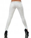 Unbekannt-Womens-Skinny-PlainJeans-White-white-12-0-0