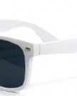 Unisex-Mens-Ladies-Wayfarer-Style-Rave-Party-Geek-Holiday-Beach-Sunglasses-Shades-UV400-Lense-WHITE-0
