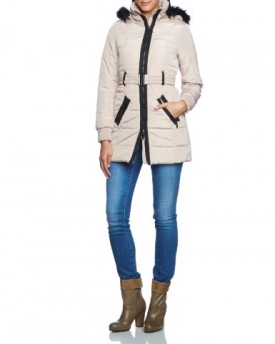 VERO-MODA-Womens-Long-regular-Coat-Beige-Beige-Doeskin-12-Brand-size-M-0