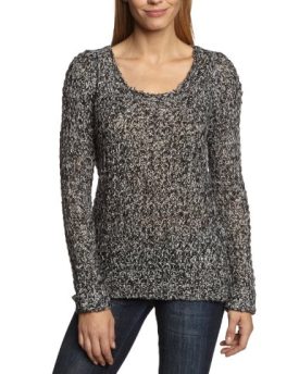 VERO-MODA-Womens-Long-regular-Jumper-Multicoloured-Mehrfarbig-Black-10-Brand-size-S-0