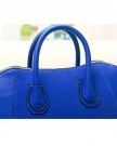 Vakind-Women-noble-Handbag-Fashion-Shoulder-Bags-Tote-Purse-Frosted-PU-Leather-Bag-Blue-0-1