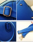 Vakind-Women-noble-Handbag-Fashion-Shoulder-Bags-Tote-Purse-Frosted-PU-Leather-Bag-Blue-0-3