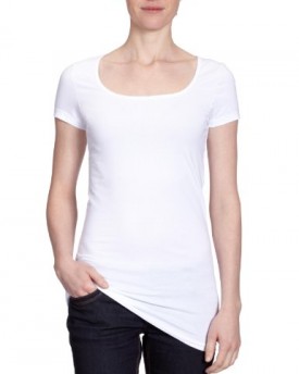 Vero-Moda-Maxi-Short-Sleeve-U-Neck-Womens-Top-Optimum-White-Medium-0