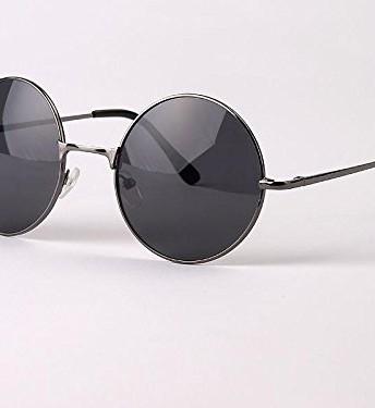 Vintage-Round-Lens-Metal-Frame-Sunglasses-John-Lennon-60s-400-UV-gray-with-gray-frame-0