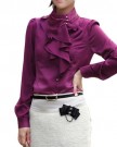Vobaga-Womens-Clothes-Waterfall-Ruffle-Front-Detail-Neck-Top-Shirt-Ladies-Blouse-Purple-M-0