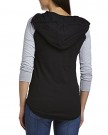 Voi-Jeans-Womens-Howl-Hooded-34-Sleeve-T-Shirt-Black-Size-12-0-0