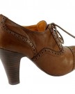 WOMENS-BROGUE-HIGH-HEEL-LACE-UP-ANKLE-SHOE-BOOTS-3-8-0-2