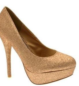 WOMENS-GLITTER-METTALIC-PLATFORM-FULL-TOE-HIGH-HEELS-STILETTO-LADIES-COURT-SHOES-GOLD-SIZE-5-0