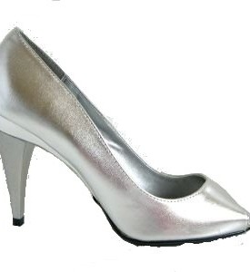 WOMENS-HIGH-HEEL-SQUARE-PEEPTOE-FAUX-PATENT-SHOES-LADIES-BLACK-SILVER-SIZE-4-0