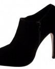 WOMENS-HIGH-HEEL-SQUARE-TOE-BLACK-SUEDE-ANKLE-BOOTS-3-8-0-0