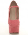 WOMENS-LADIES-HIGH-HEEL-LESS-WEDGE-MARY-JANE-STYLE-PLATFORM-SHOES-SIZE-4-37-0-2