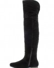 WOMENS-LADIES-OVER-KNEE-HIGH-FOLDOVER-LOW-HEEL-ZIP-RIDING-PIRATE-BOOTS-SIZE-7-40-0-1