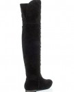 WOMENS-LADIES-OVER-KNEE-HIGH-FOLDOVER-LOW-HEEL-ZIP-RIDING-PIRATE-BOOTS-SIZE-7-40-0-2
