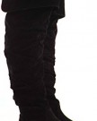 WOMENS-LADIES-OVER-THE-KNEE-THIGH-HIGH-BIKER-RIDING-STYLE-LOW-FLAT-HEEL-KNEE-BOOTS-SIZE-3-8-0-0