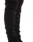 WOMENS-LADIES-OVER-THE-KNEE-THIGH-HIGH-BIKER-RIDING-STYLE-LOW-FLAT-HEEL-KNEE-BOOTS-SIZE-3-8-0-1