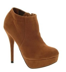 WOMENS-PLATFORM-ANKLE-SHOE-BOOTS-STILETTO-HIGH-HEELS-LADIES-SHOES-TAN-SIZE-5-0