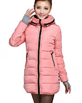 Webcajk-Womens-cotton-padded-jacket-2014-winter-medium-long-down-cotton-jacket-female-slim-ladies-jackets-and-coats-Pink-0