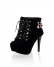 WeenFashion-Womens-Closed-Round-Toe-High-Heel-Frosted-PU-Solid-Boots-with-Bandage-Black-2-UK-0