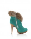 WeenFashion-Womens-Closed-Round-Toe-High-Heel-Stiletto-Frosted-PU-Short-Plush-Solid-Boots-with-Zipper-Green-55-UK-0-1