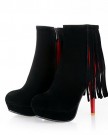 WeenFashion-Womens-Closed-Round-Toe-High-Heel-Stiletto-PU-Short-Plush-Assorted-Colors-Boots-with-Tassels-Red-5-UK-0-5