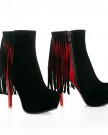 WeenFashion-Womens-Closed-Round-Toe-High-Heel-Stiletto-PU-Short-Plush-Assorted-Colors-Boots-with-Tassels-Red-5-UK-0-6