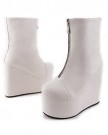 WeenFashion-Womens-Round-Closed-Toe-High-Heels-PU-Soft-Materials-Solid-Boots-with-Wedge-White-5-UK-0-0