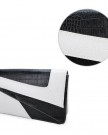 Womans-tide-banquet-Envelope-handbag-geometric-patterns-Black-White-Color-0