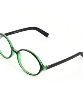 Women-Green-Plastic-Full-Frame-Clear-Lens-Plain-Glasses-Spectacles-0