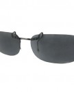 Women-Men-Gray-Rectangle-Lens-Metal-Bridge-Sunglasses-Polarized-Clip-On-Glasses-0