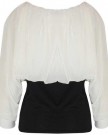 Womens-Chiffon-Batwing-Ladies-Long-Sleeves-Off-Shoulder-Gypsy-Blouse-Skirt-Top-0-1