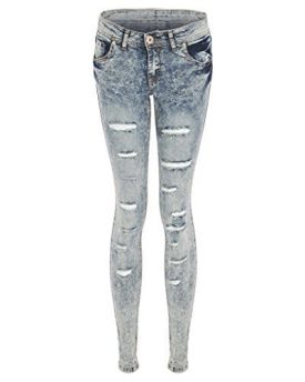 Womens-Cut-Distressed-Rip-Denim-Jeans-DSKN5153-0