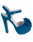 Womens-Fashion-Platform-High-Heel-Peep-Toe-Bow-Party-Shoes-Sandals-Blue-5-0-0